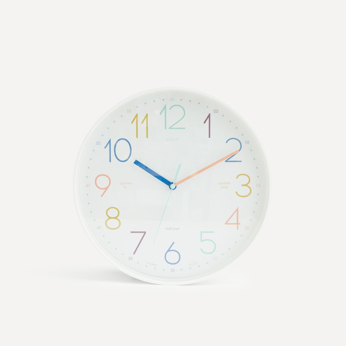 Acctim - Reloj De Pared Con Números Multicolor Afia Multicolor Barato