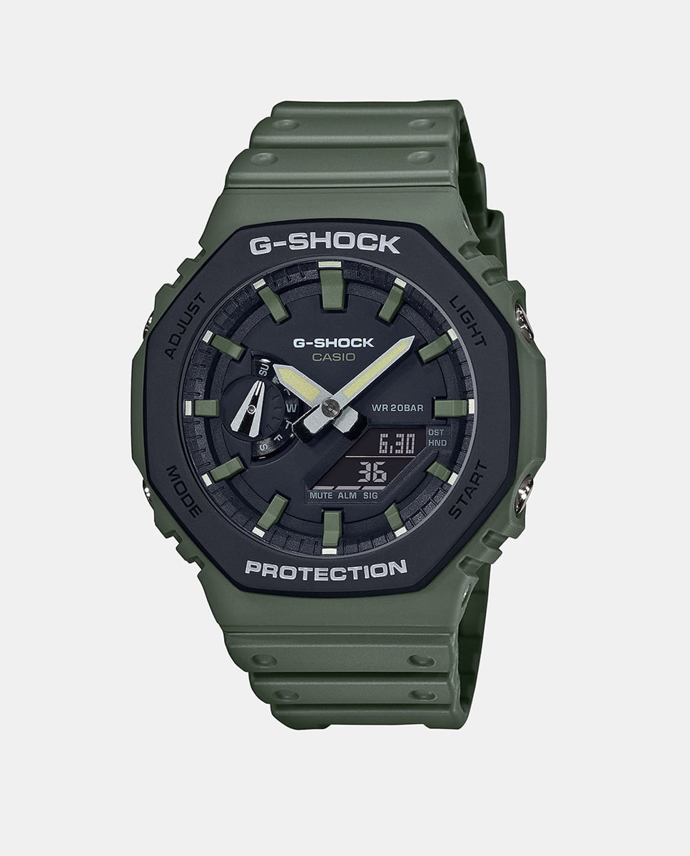 Casio - Reloj De Hombre G-Shock Ga-2110Su-3Aer De Resina Verde Barato