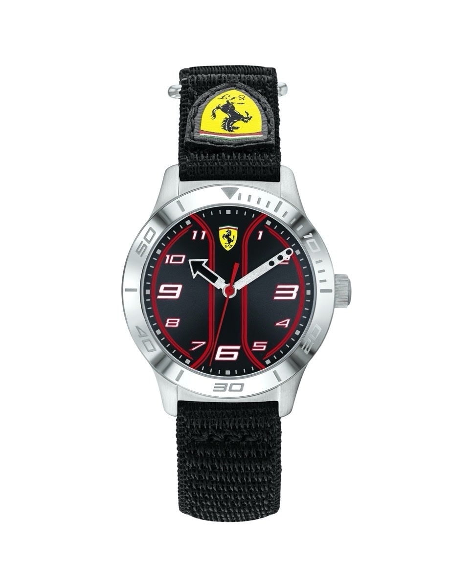 Ferrari - Reloj De Niño 0810022 Academy De Acero En Negro Barato