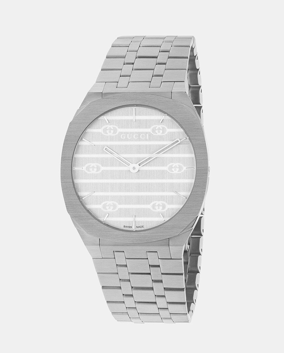 Gucci - Reloj De Mujer 25 H Ya163402 De Acero Barato