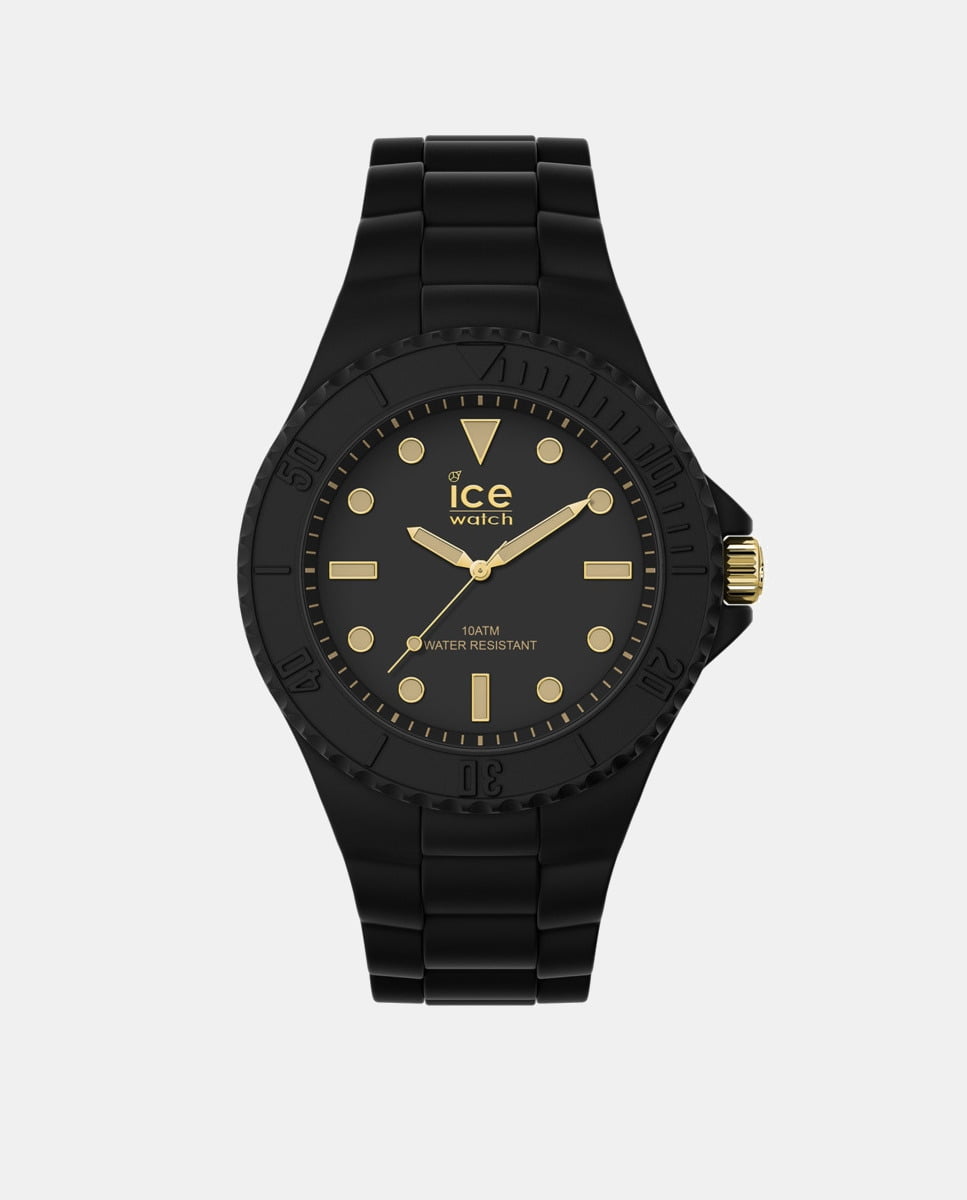 Ice-Watch - Reloj De Hombre Gene Ic019156 De Silicona Negro Barato