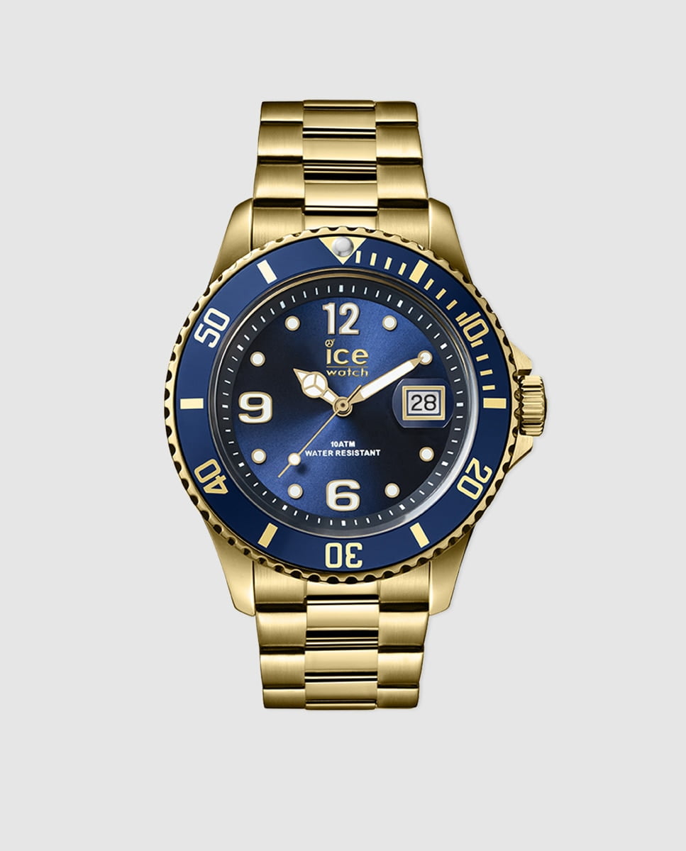Ice-Watch - Reloj De Hombre Ic015775 Ic016762 De Acero Dorado Barato