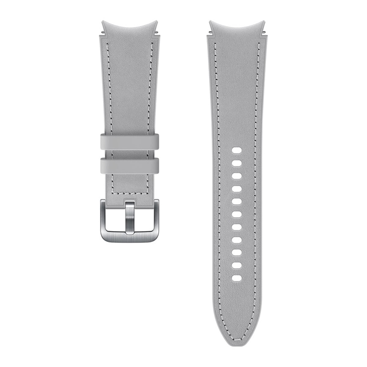Samsung - Correa Silver Hybrid Leather Band 20Mm M/L Para Galaxy Watch 4 Classic / Galaxy Watch 4 Barato