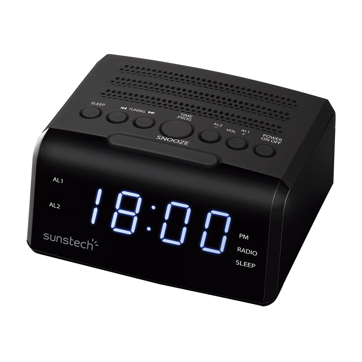 Sunstech - Radio Reloj Despertador Frd35Ubk Barato