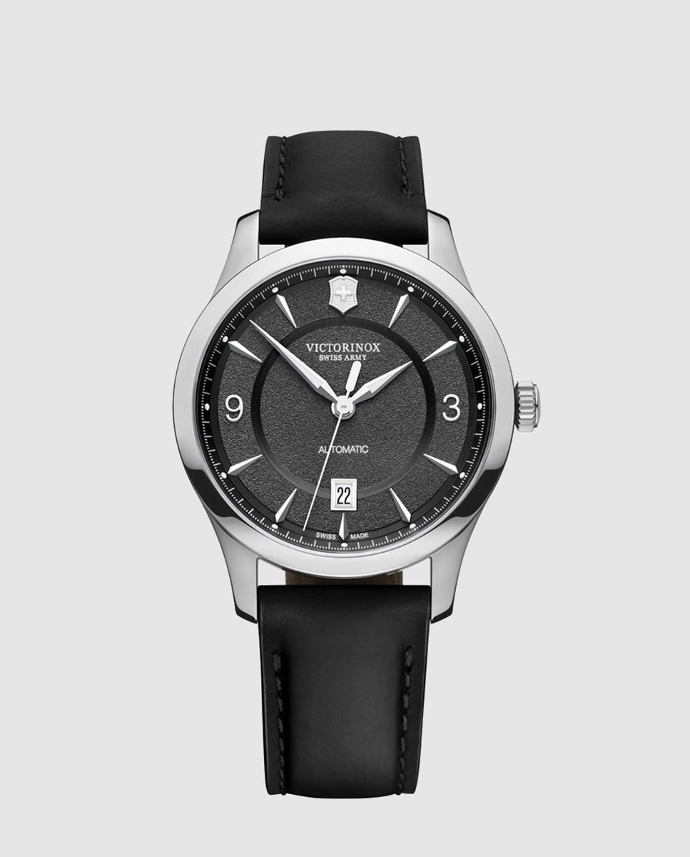 Victorinox - Reloj De Hombre Alliance V241869 Automático De Piel Negro Barato