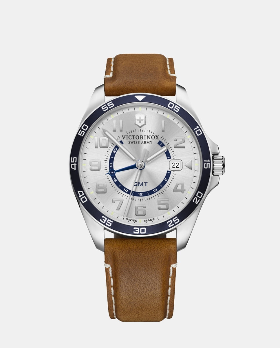 Victorinox - Reloj De Hombre Victofield V241931 De Piel Marrón Barato