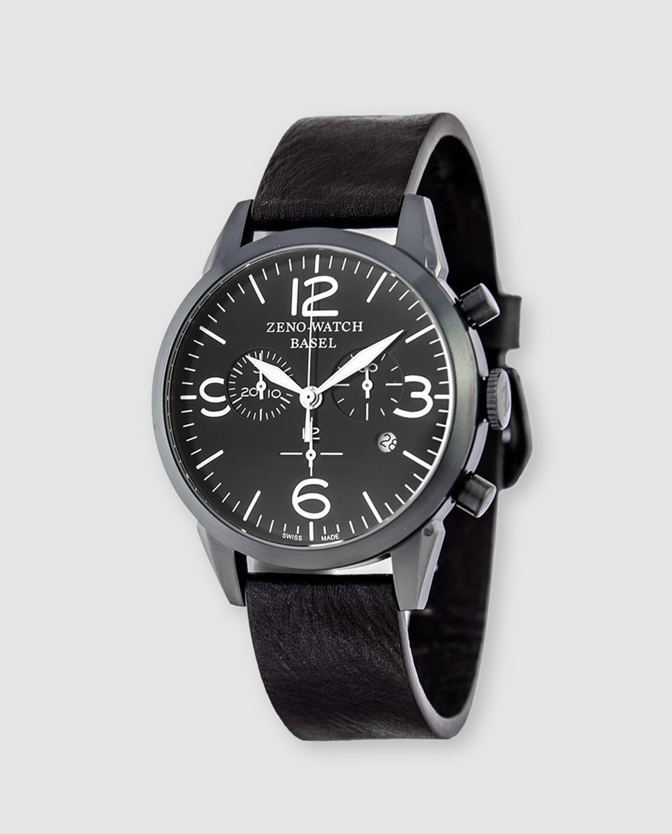 Zeno-Watch Basel - Reloj De Hombre 4773Q-Bl-I1 Cronógrafo Barato