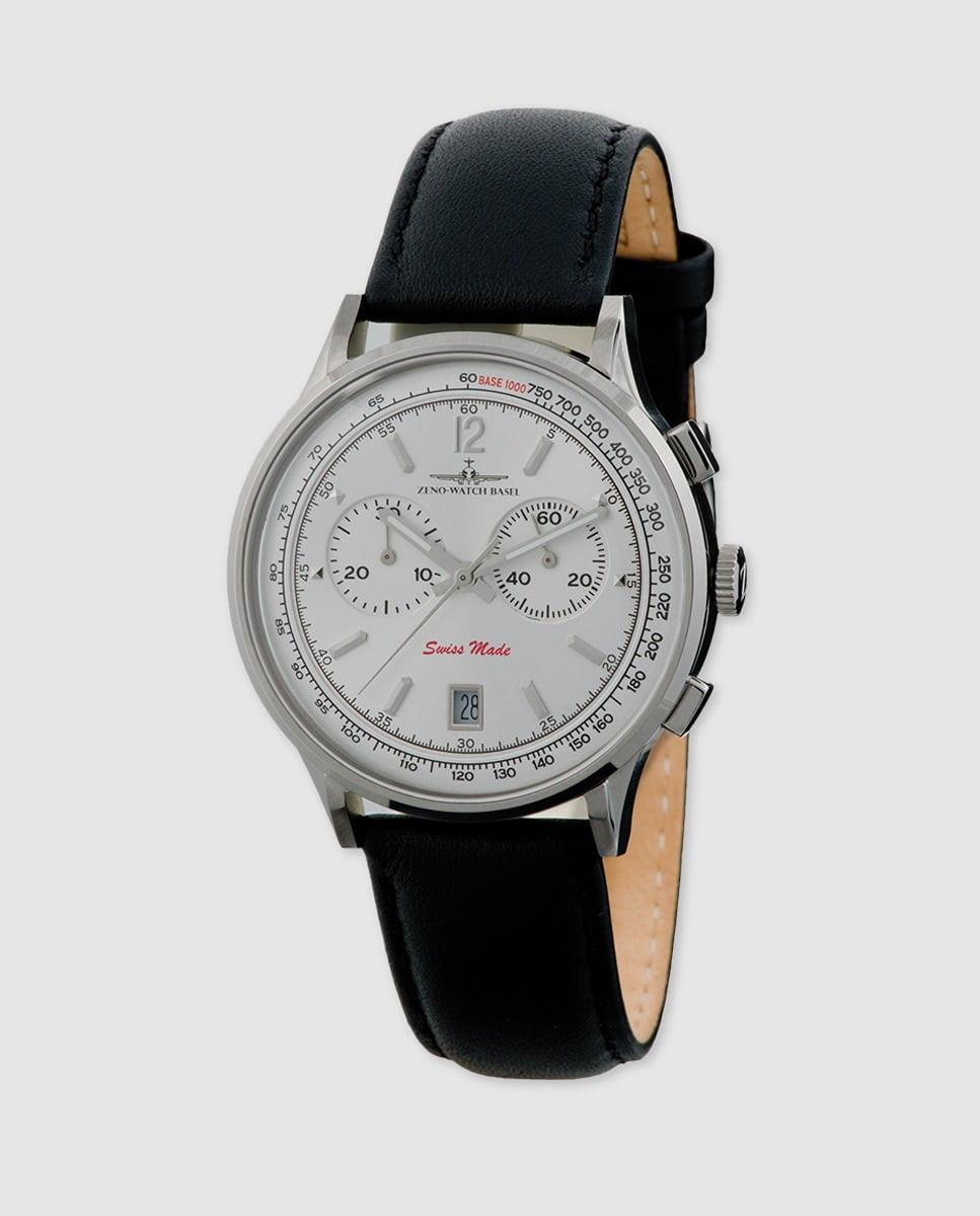 Zeno-Watch Basel - Reloj De Hombre Ze5158-1 Vintage De Piel Barato